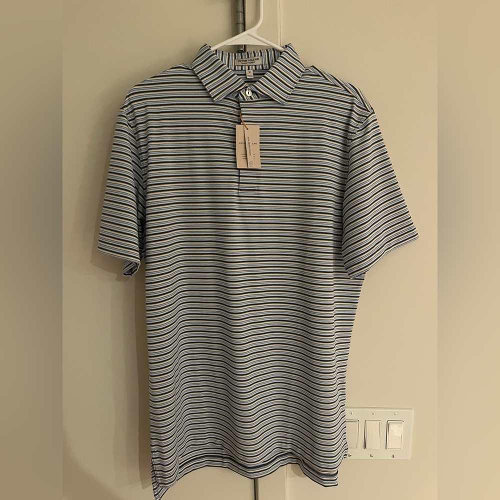 Peter Millar Summer Comfort Golf SPF Performance Polo Shirt